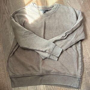 Forever 21 Gray Sweatshirt